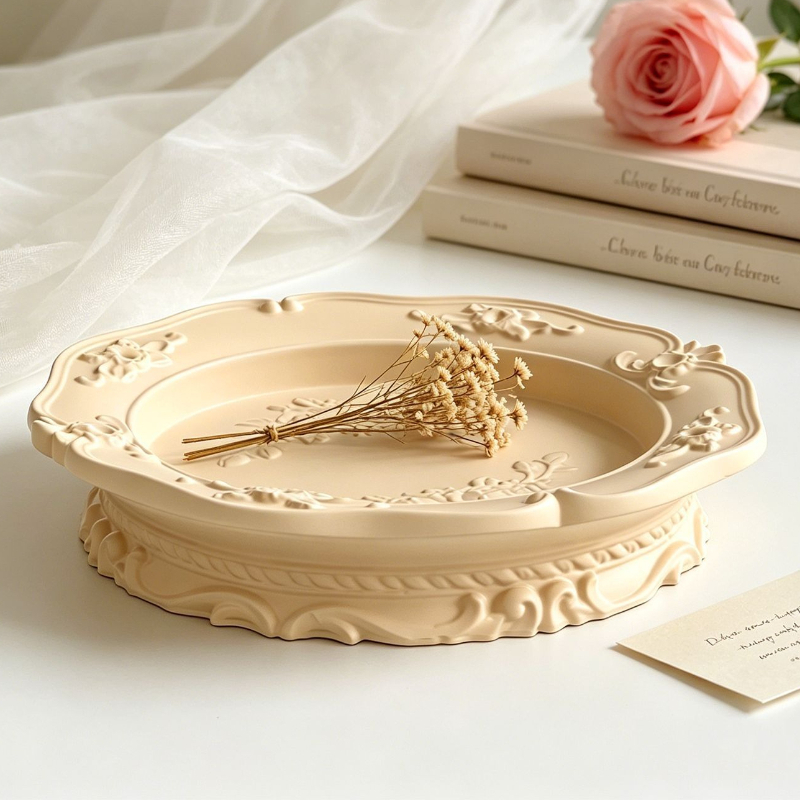 Elegante Vintage Barock-Spitze – Soap Making Tray Bewertung und Preis