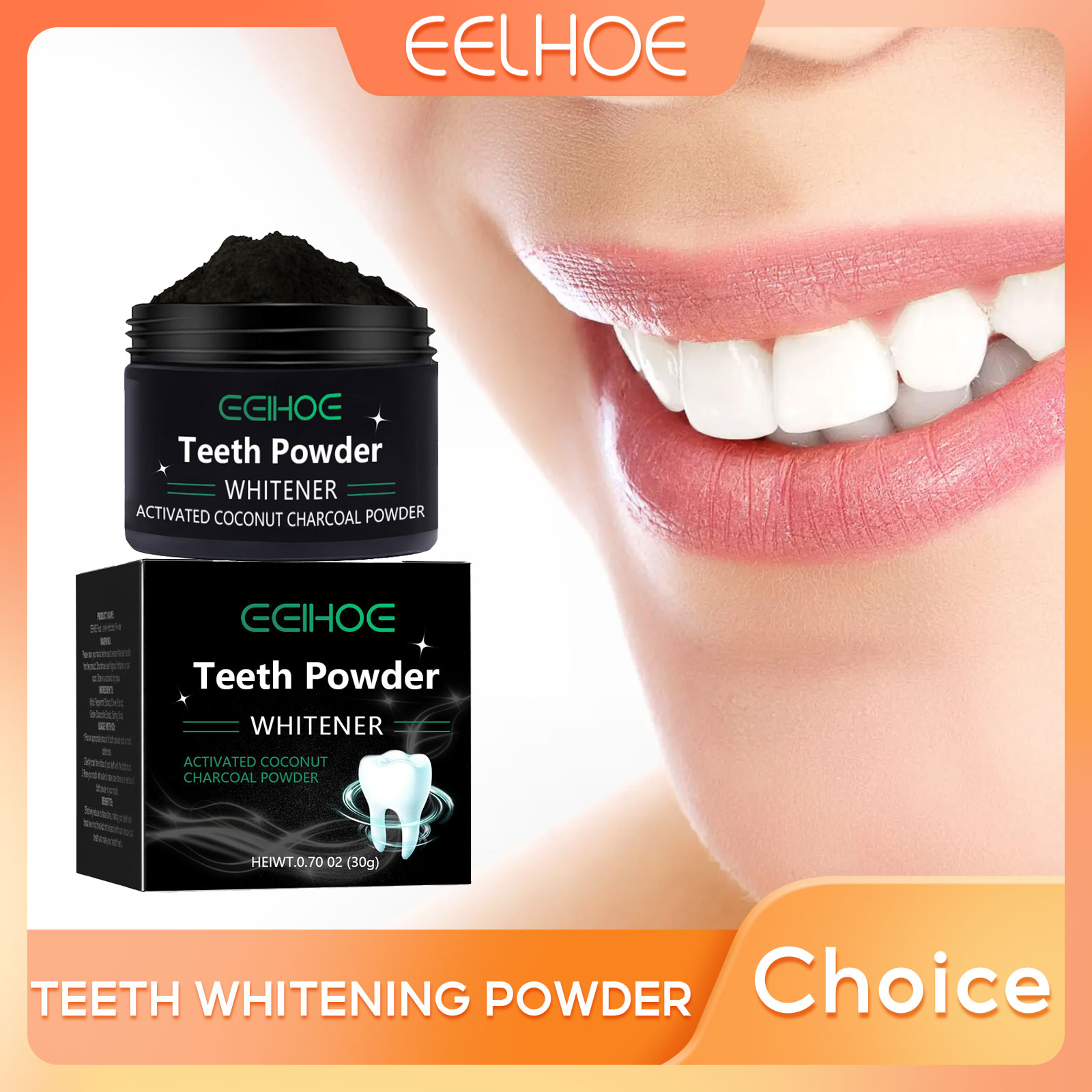 EELHOE Holzkohlepulver für Zah – Activated Charcoal Powder Bewertung und Preis