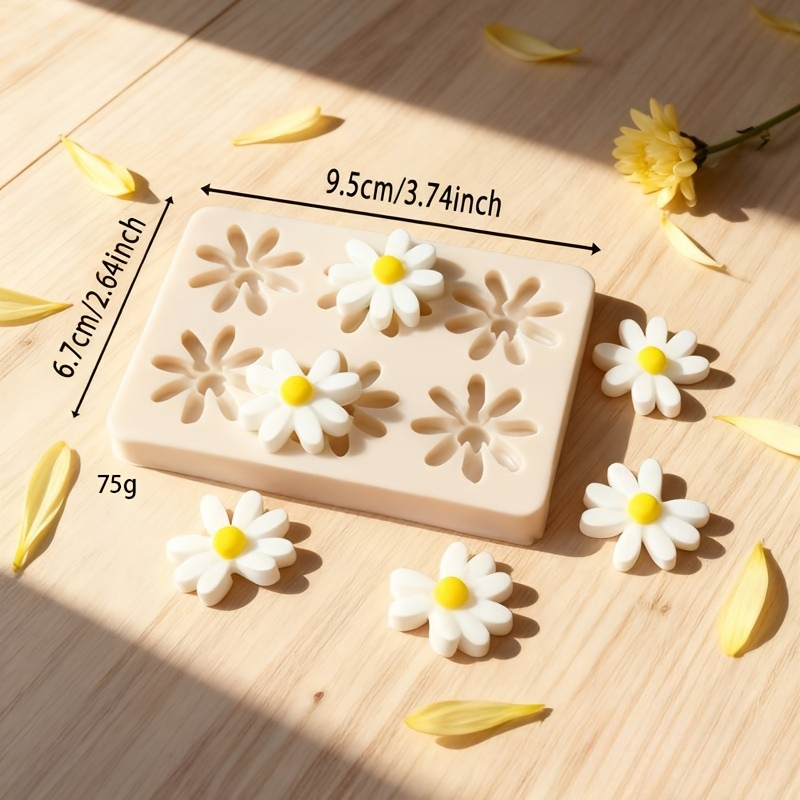 1 Stück 3D Gänseblümchen Sonne – Soap Making Gloves Bewertung und Preis