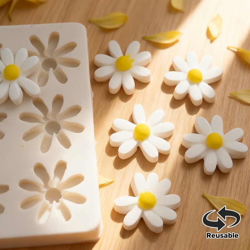 1 Stück 3D Gänseblümchen Sonne – Soap Making Gloves Bewertung und Preis