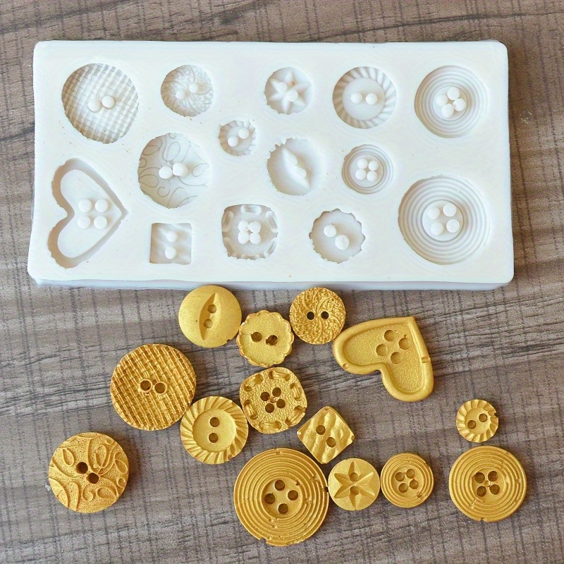 Knopfförmige Silikonform für S – Soap Making Gloves Bewertung und Preis