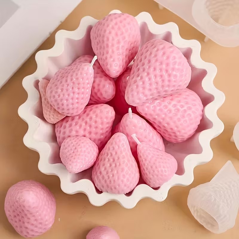 Erdbeer-Silikonform für DIY Ar – Soap Making Tray Bewertung und Preis