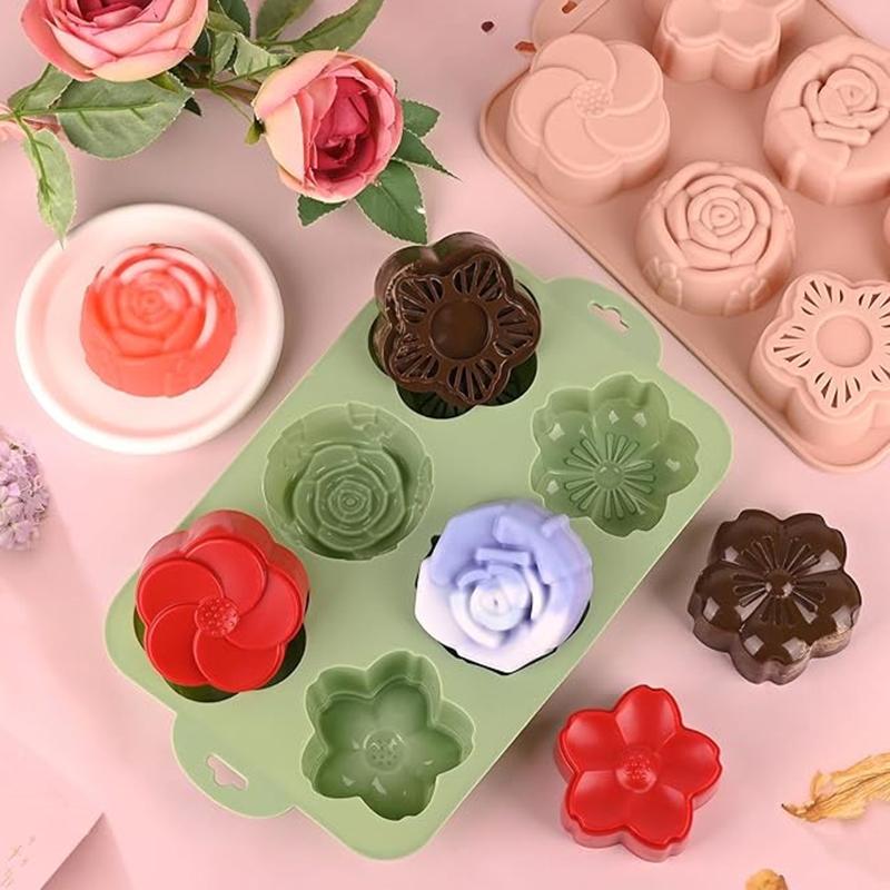 SU Blumen-Silikonform, 6 Verti – Soap Making Homemade Bewertung und Preis