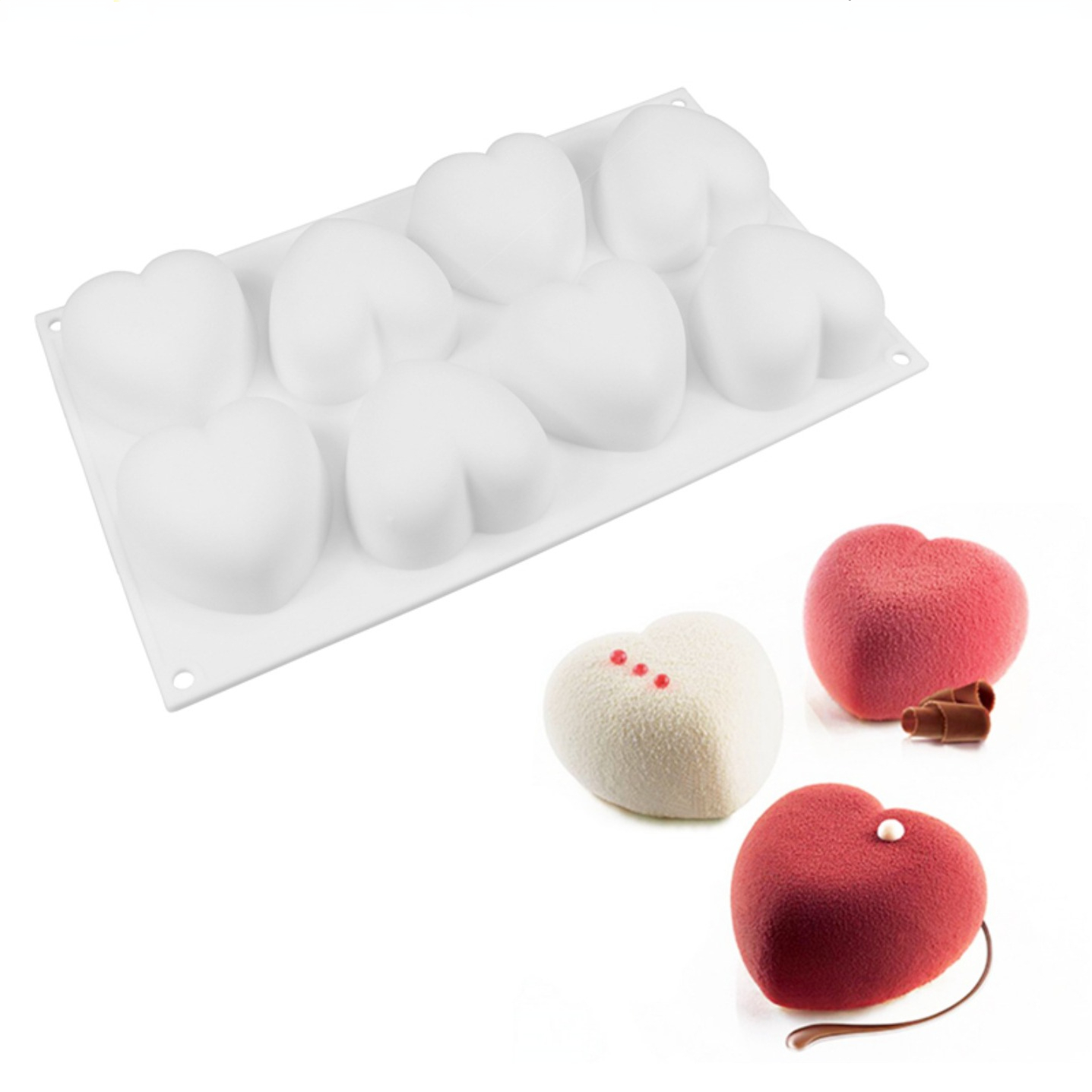 Liebe Herz Silikon Seife Form  – Soap Making Tray Bewertung und Preis