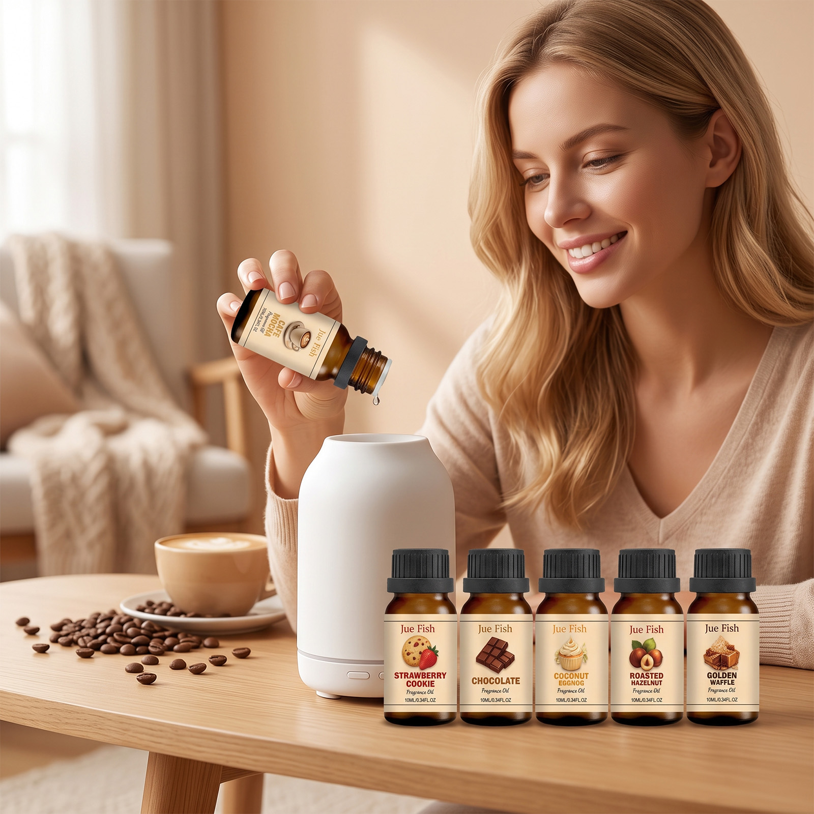 6-teiliges Duftöl-Set für Café – Soap Making Ingredient Bewertung und Preis
